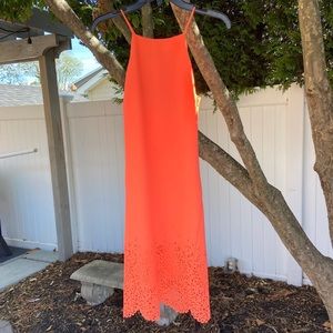 Karen Millen Coral Cocktail Dress